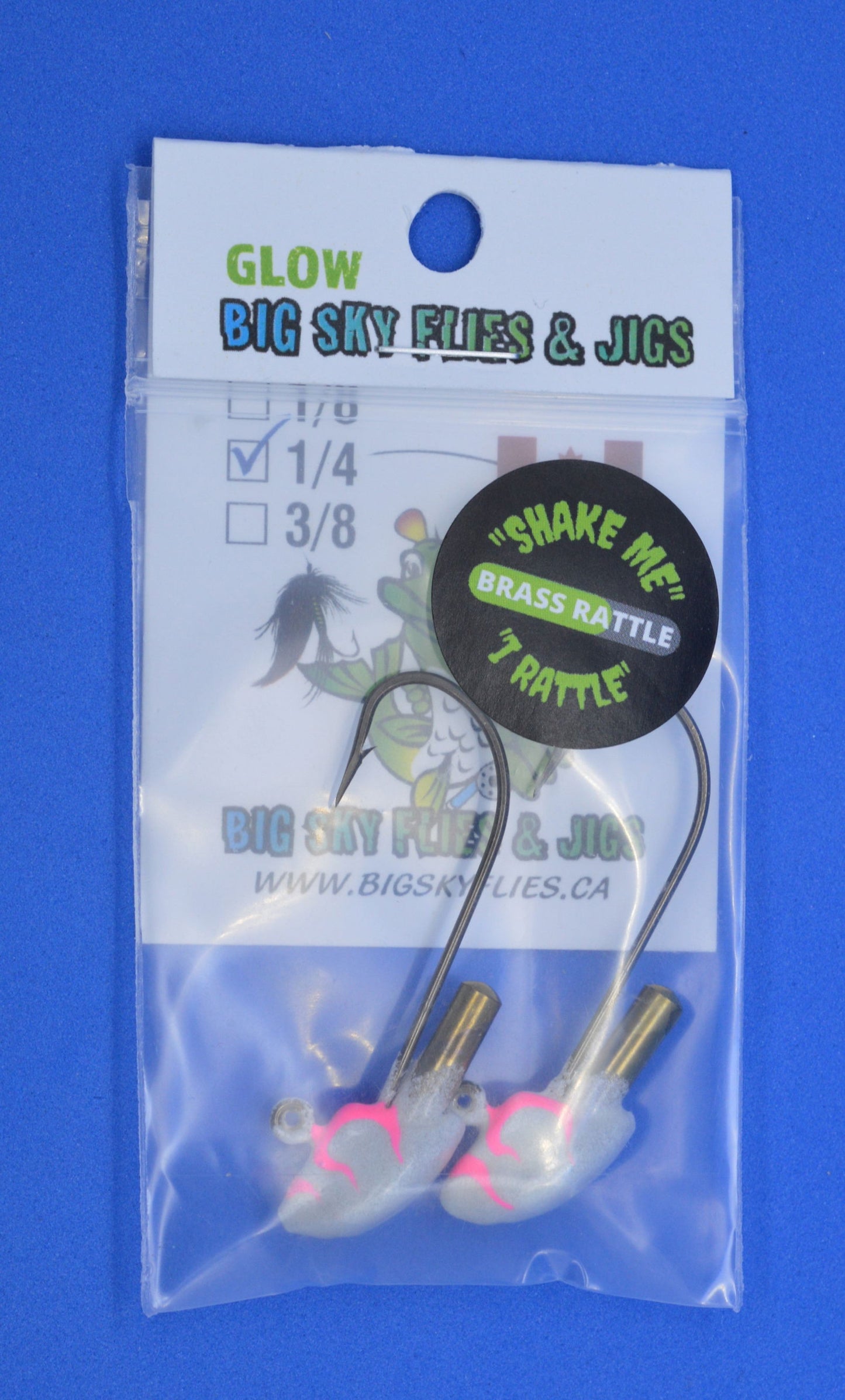 Big Sky Erie Rattle Jigs 1/4oz 2/pack - Www.Shopthatapp.com