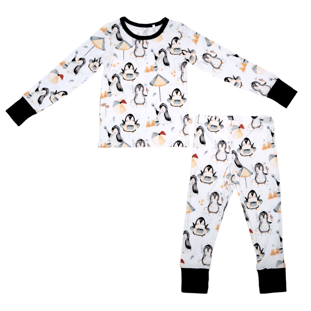 Penguin Picnic Bamboo PJ set - www.Shopthatapp.com