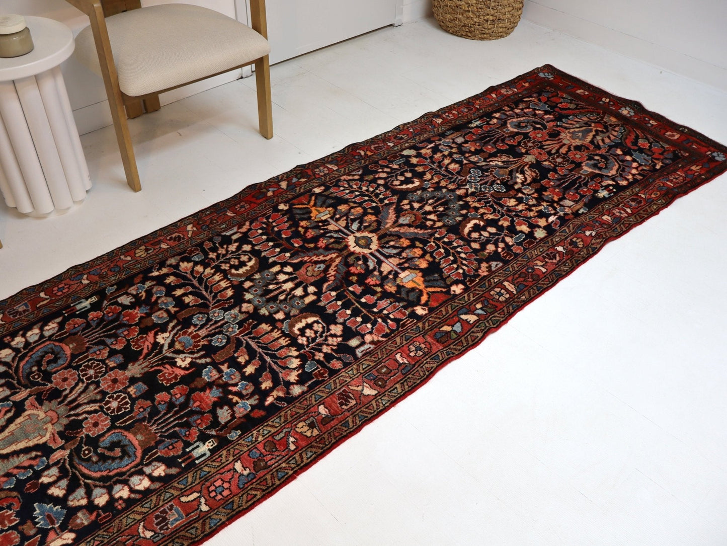 Persian Lilihan Runner Rug | 3' 5” x 9' 11" - www.Shopthatapp.com