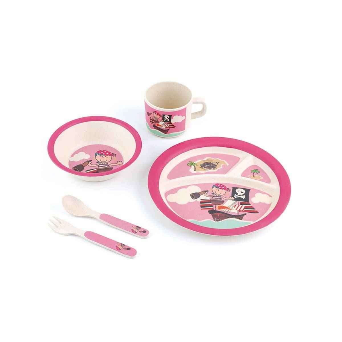 Peterson Pink Children Dinnerware Set - Fun & Safe for Kids - www.Shopthatapp.com