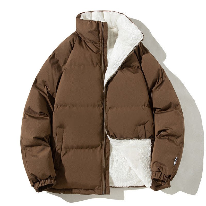 PLUS SIZE Jeanie Puffer Jacket With Pockets - www.Shopthatapp.com