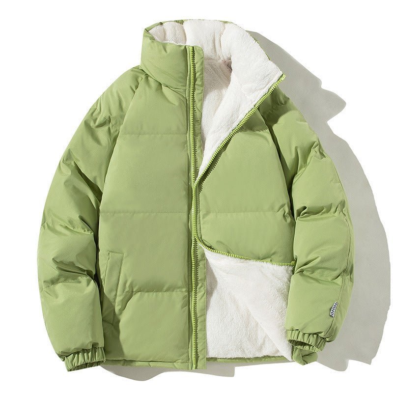 PLUS SIZE Jeanie Puffer Jacket With Pockets - www.Shopthatapp.com