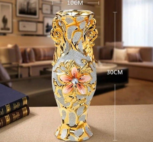 Victorian Gold Plated Vase - www.Shopthatapp.com