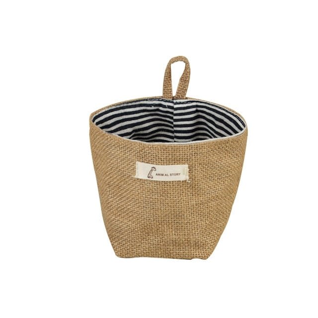 Jute Hanging Storage Basket