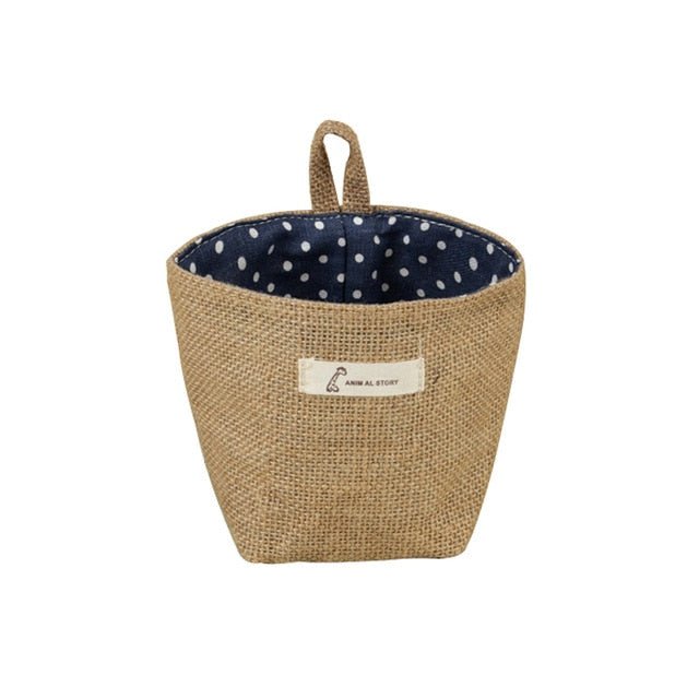 Jute Hanging Storage Basket
