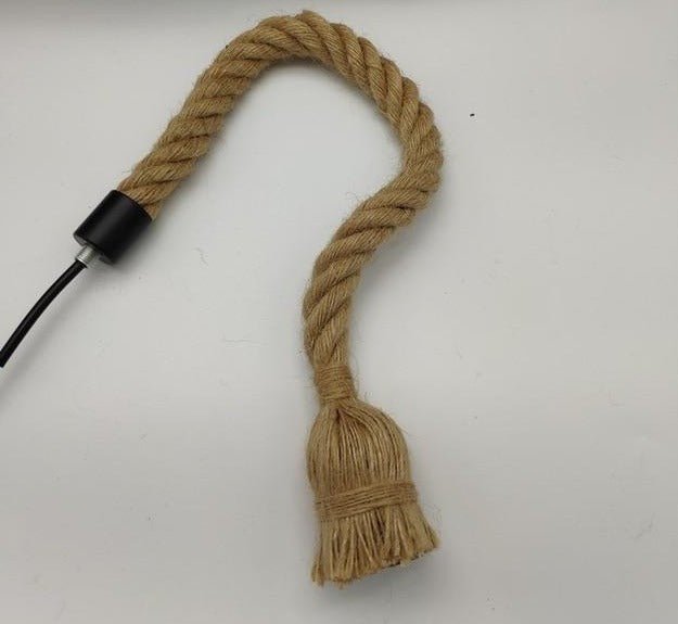 Wicker Rope Pendant Light - www.Shopthatapp.com