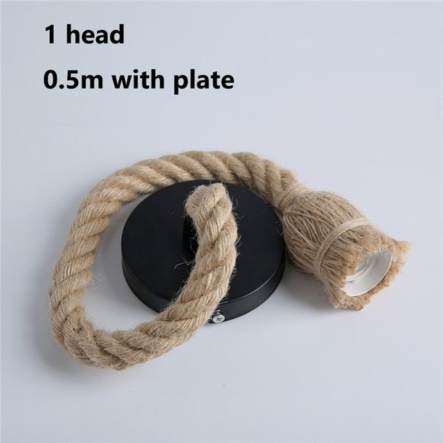 Wicker Rope Pendant Light - www.Shopthatapp.com