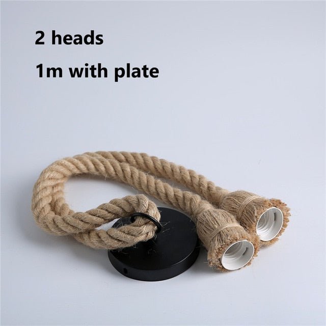 Wicker Rope Pendant Light - www.Shopthatapp.com