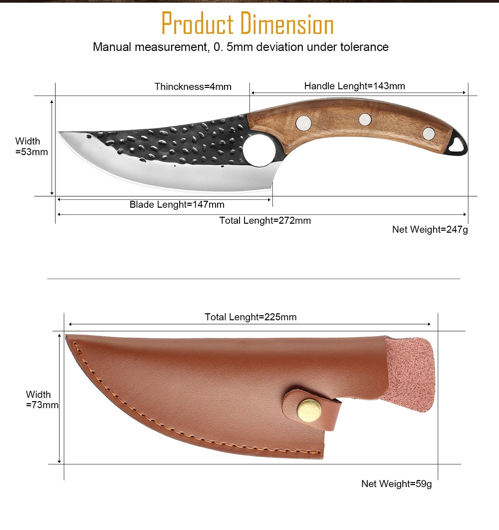 Butcher Stainless Steel Knife