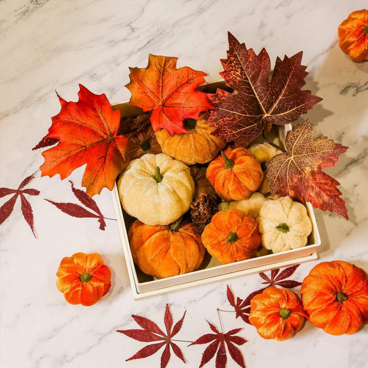 Velvet Handmade Pumpkins - www.Shopthatapp.com