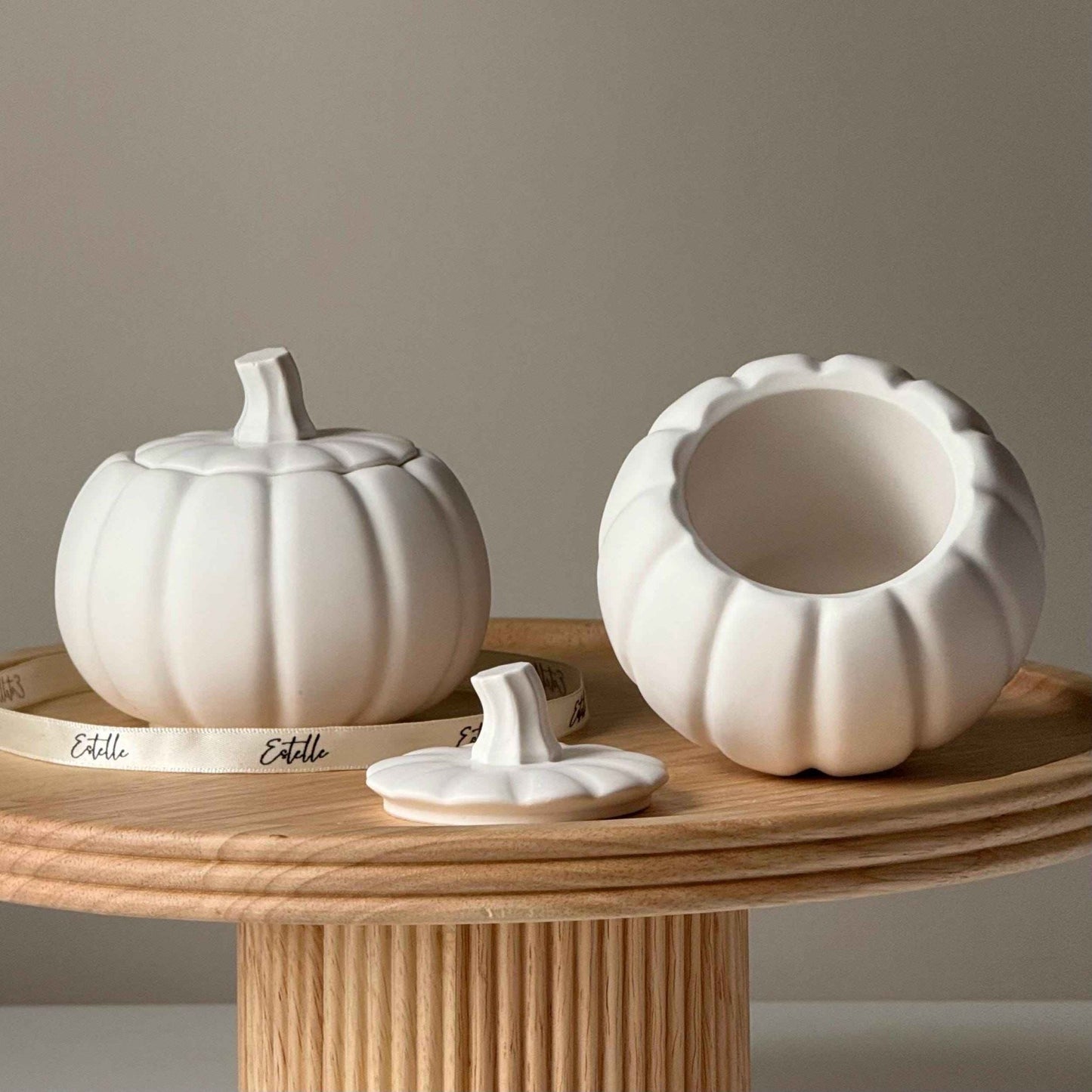 Pumpkin Jar Autumn Fall Home Decor - www.Shopthatapp.com