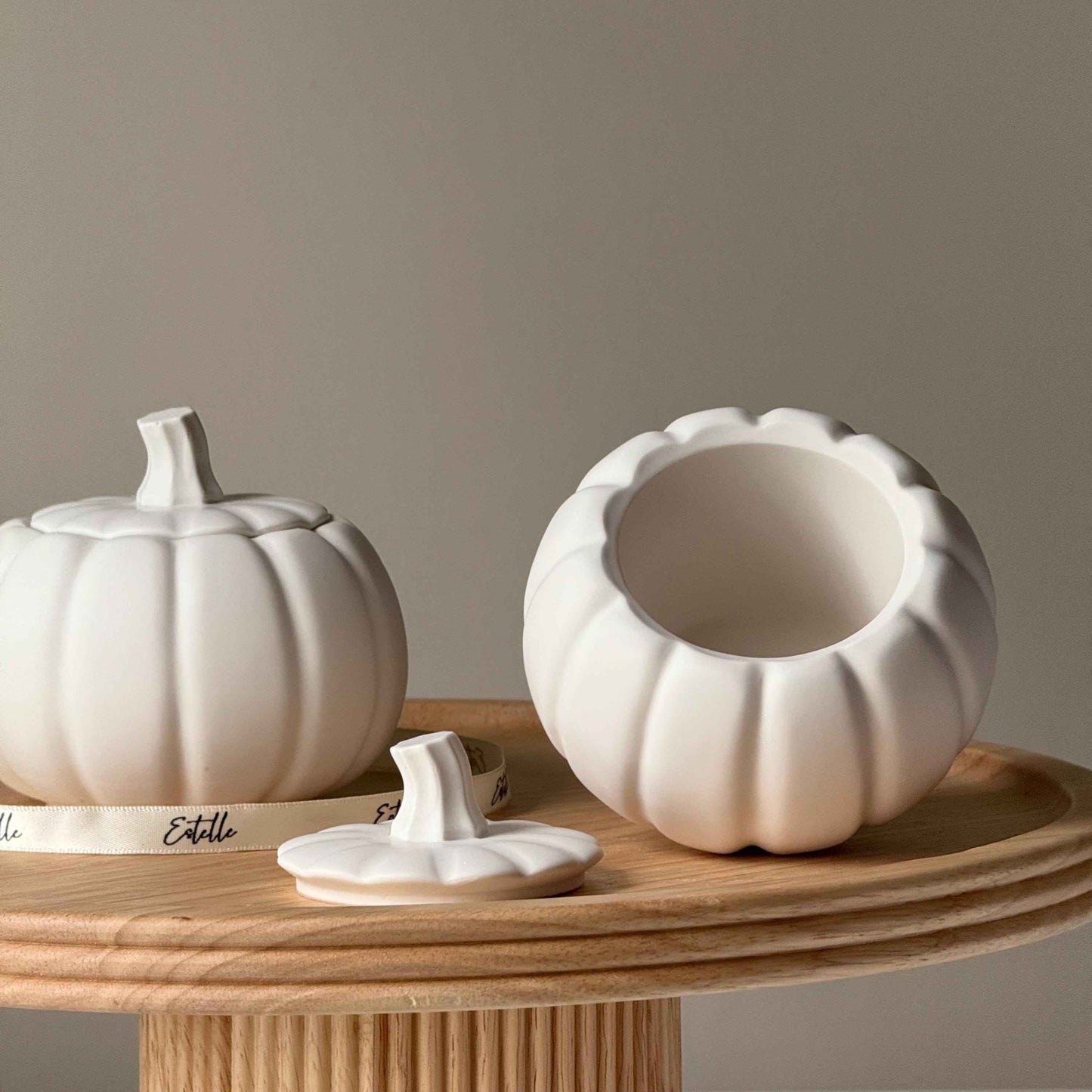 Pumpkin Jar Autumn Fall Home Decor - www.Shopthatapp.com