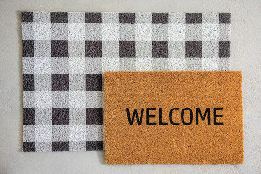 Underlay Doormat Checked Pattern - www.Shopthatapp.com