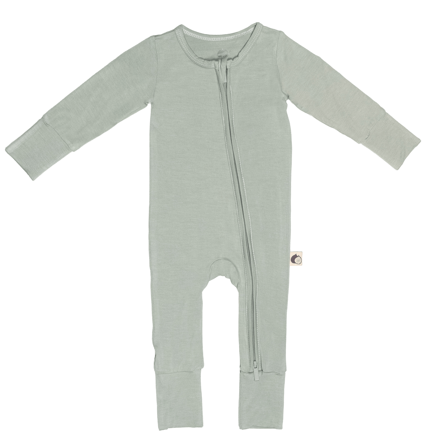 Aqua Grey Romper - www.Shopthatapp.com