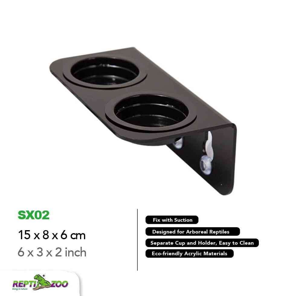 REPTIZOO Arboreal Feeders - Suction & Magnetic Options - www.Shopthatapp.com