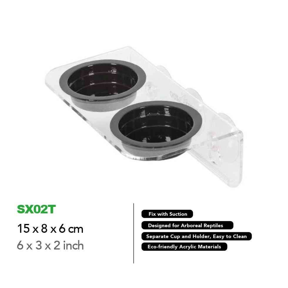 REPTIZOO Arboreal Feeders - Suction & Magnetic Options - www.Shopthatapp.com