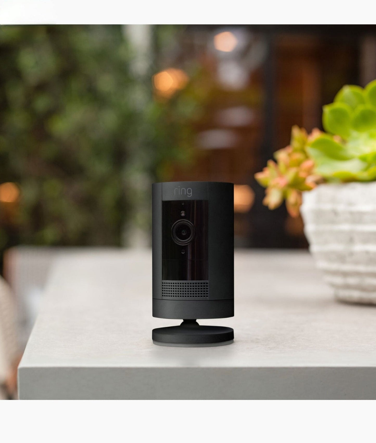 Ring Stick Up Cam|Outdoor|Indoor|Battery| Wireless|Plug in|White|Black - www.Shopthatapp.com
