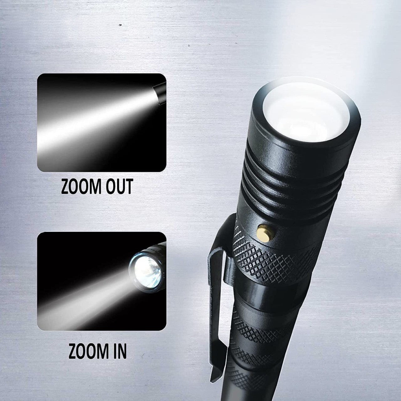 Multi Functional Tac Pen 9 in 1 High Grade Aluminium With Wallet Tool Card - www.Shopthatapp.com