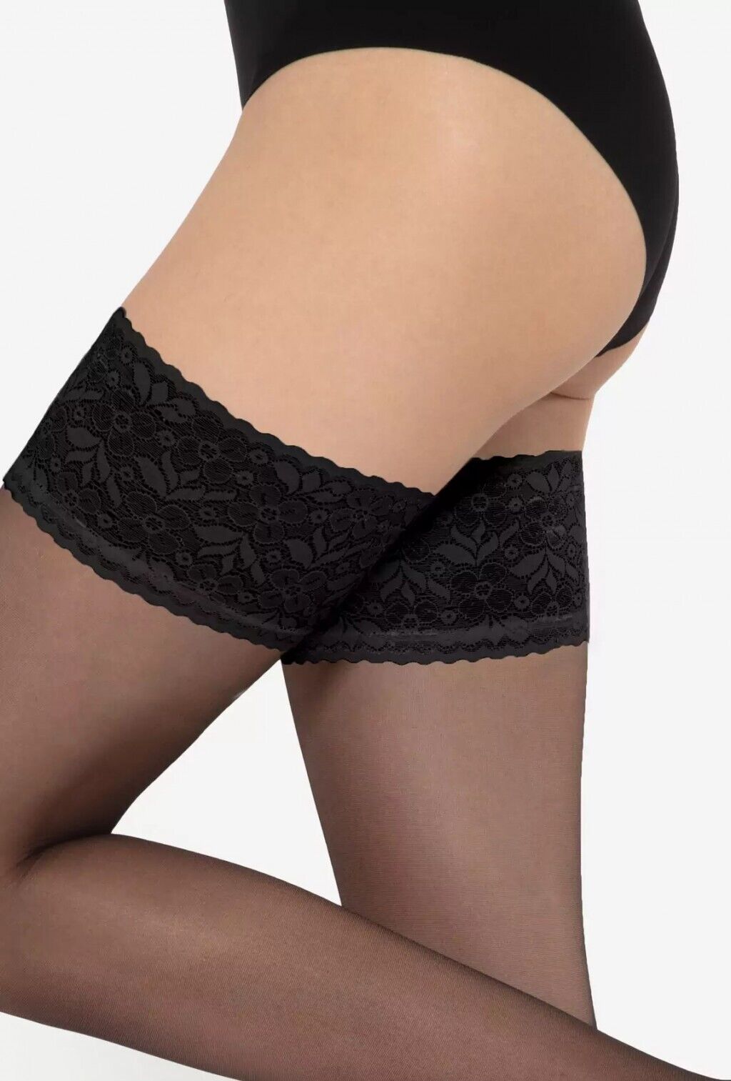 GATTA Michelle Stockings 01 – Elegant Self-Supporting Lace Top Hold-Ups - www.Shopthatapp.com
