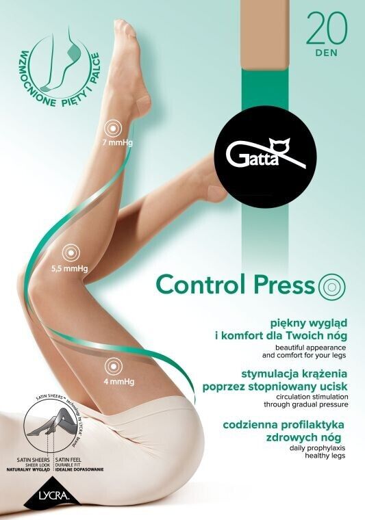 Gatta Control Press Compression Tights 20 Den - www.Shopthatapp.com