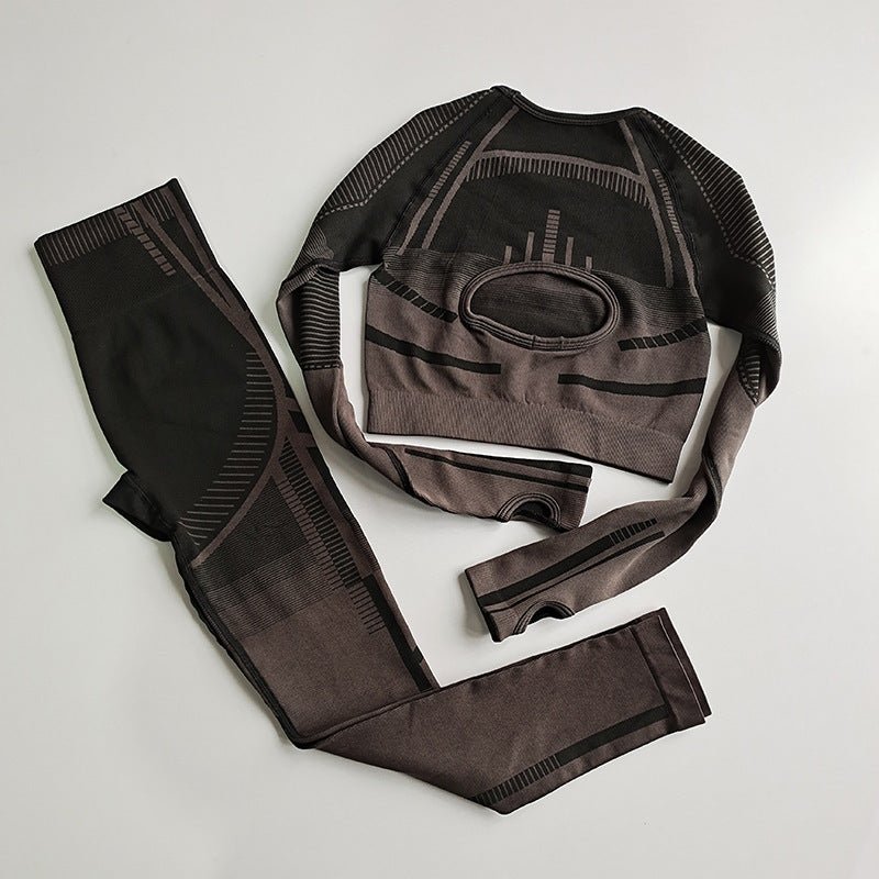 Ensemble legging et haut à manches longues Saskia Gymwear