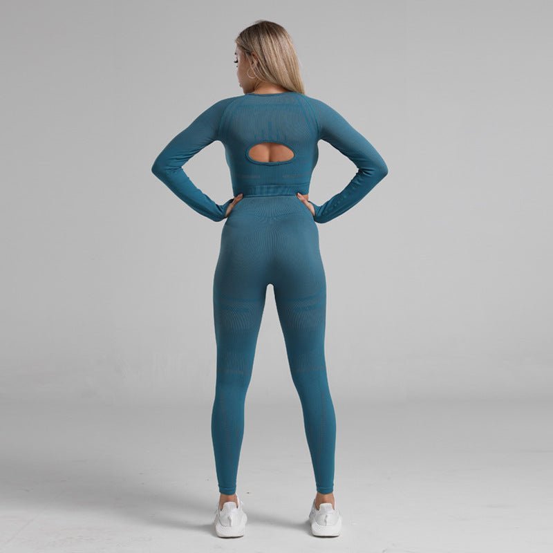 Ensemble legging et haut à manches longues Saskia Gymwear