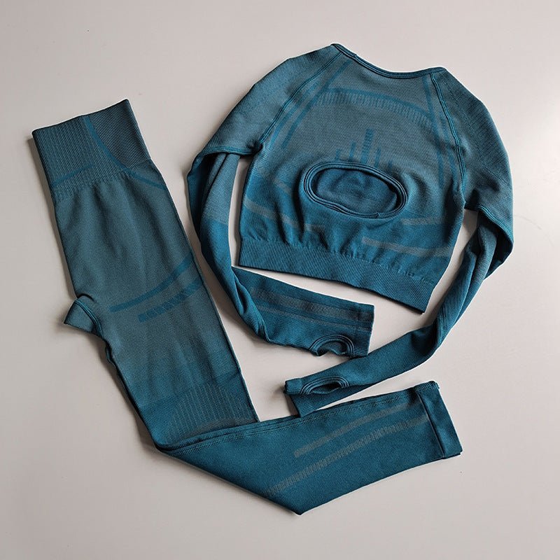 Ensemble legging et haut à manches longues Saskia Gymwear