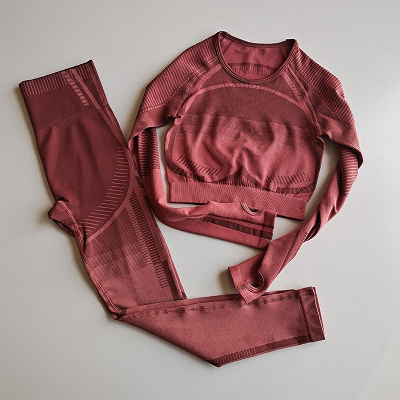 Ensemble legging et haut à manches longues Saskia Gymwear