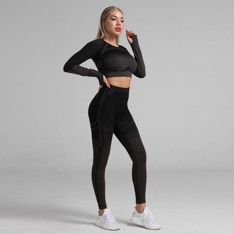 Ensemble legging et haut à manches longues Saskia Gymwear