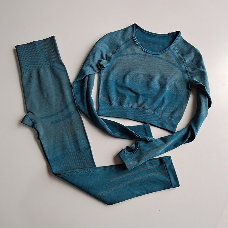 Ensemble legging et haut à manches longues Saskia Gymwear