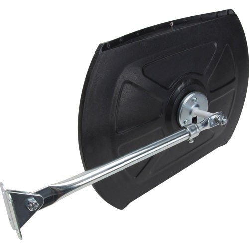 Roundtangular Convex Mirror with Telescopic Arm