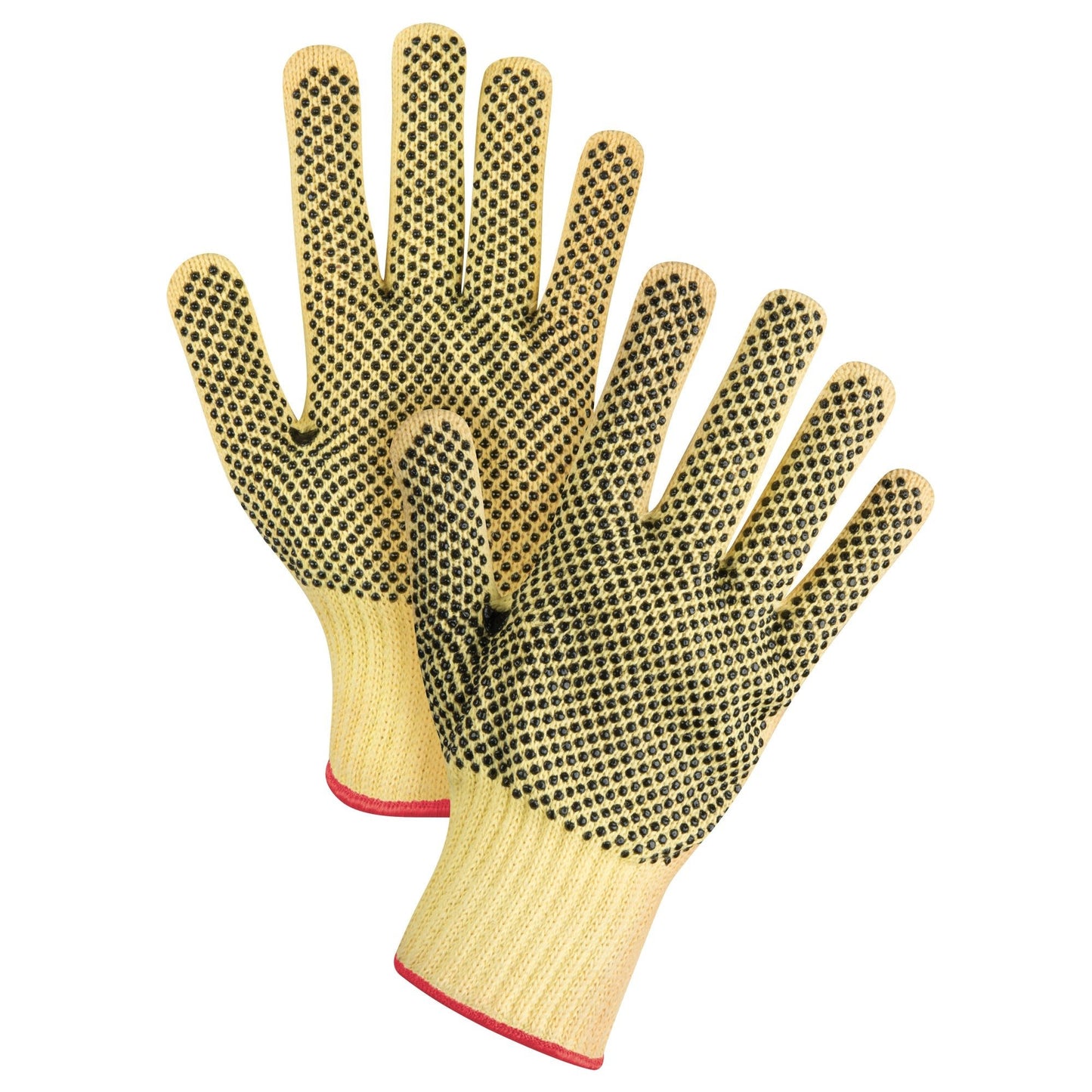 String Knit Gloves With Dots, Pair - www.Shopthatapp.com