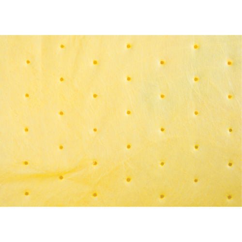 Caution Pads - High Visibility Absorbents, Universal, 15" x 18", 24.4 gal. Absorbancy - www.Shopthatapp.com