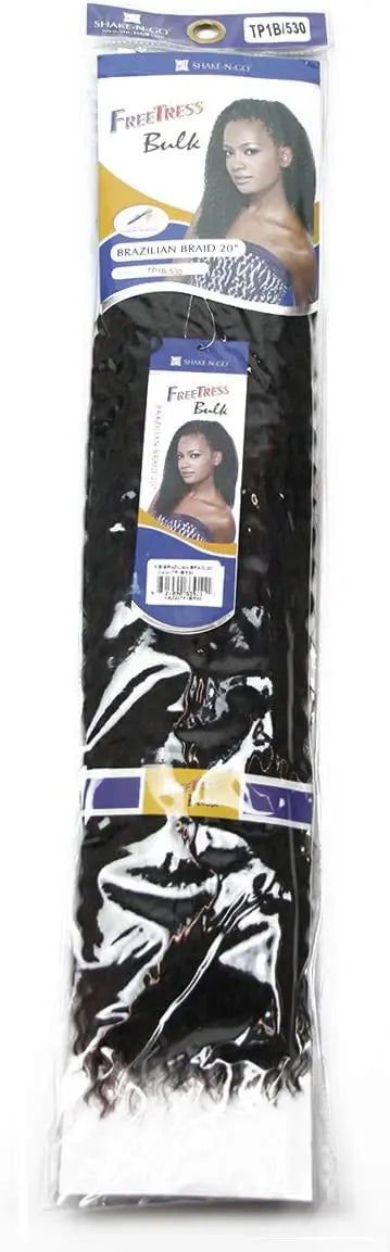 Shake N Go Freetress Braid Bulk - BRAZILIAN BRAID 20" - www.Shopthatapp.com