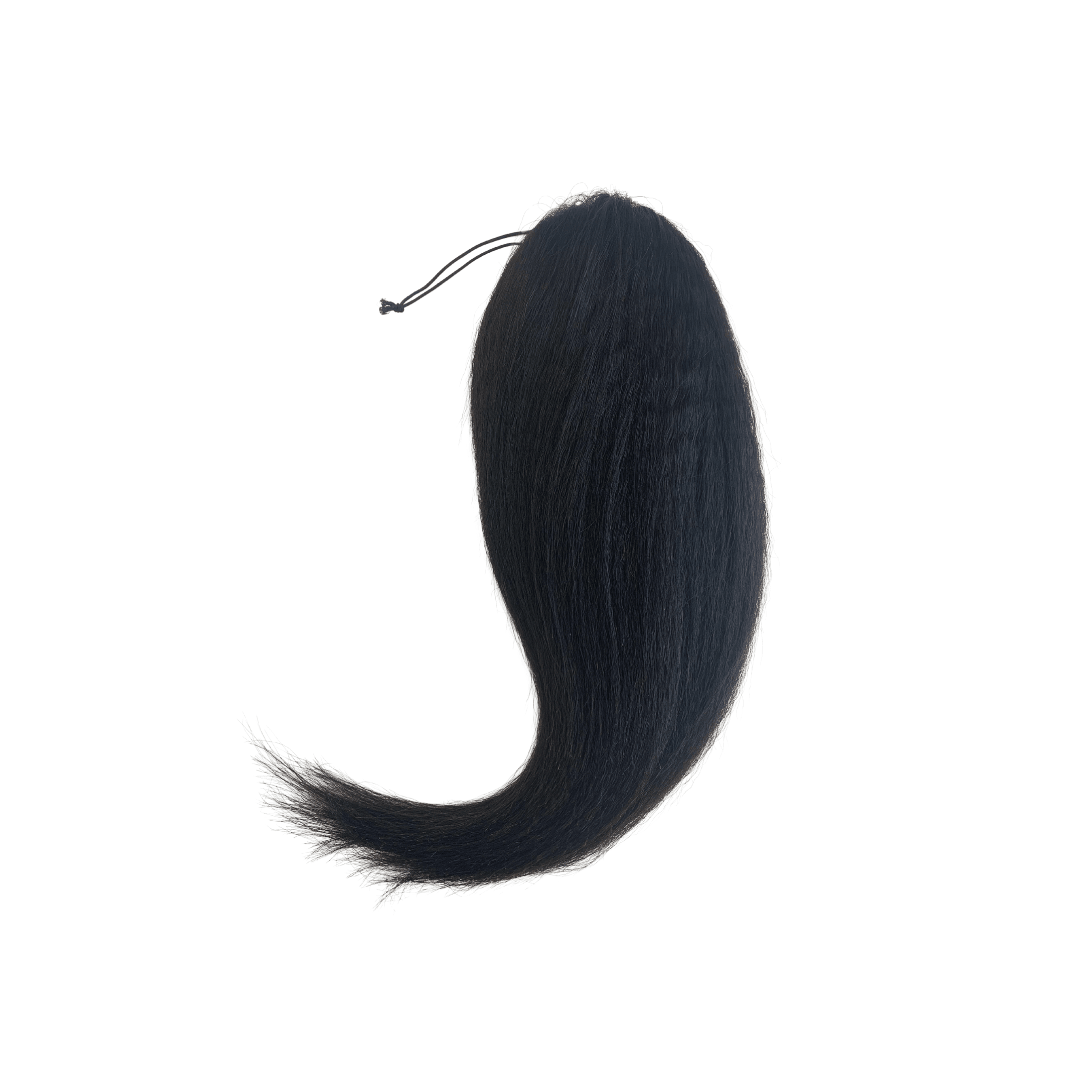 Silk Press - Drawstring Ponytail - www.Shopthatapp.com