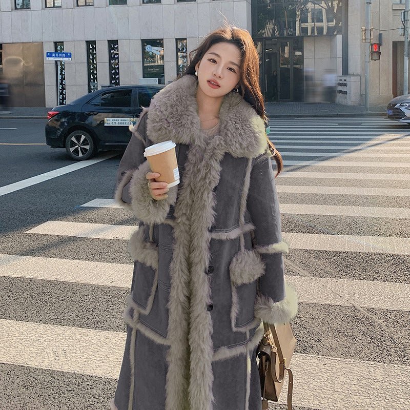 Sinead Faux Fur Long Coat - www.Shopthatapp.com