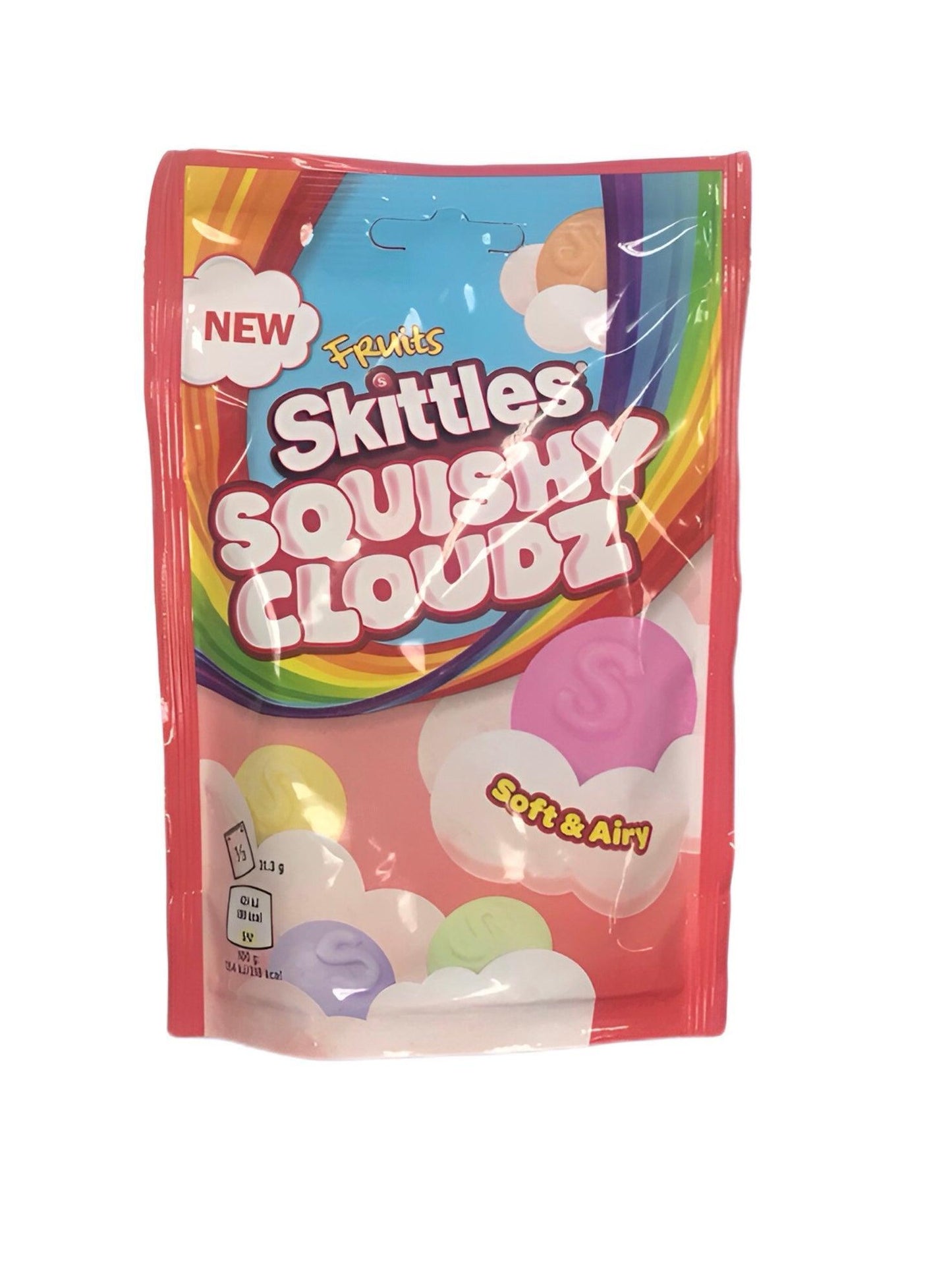 Skittles Squishy Cloudz Fruits - 94G - U.K Edition - www.Shopthatapp.com