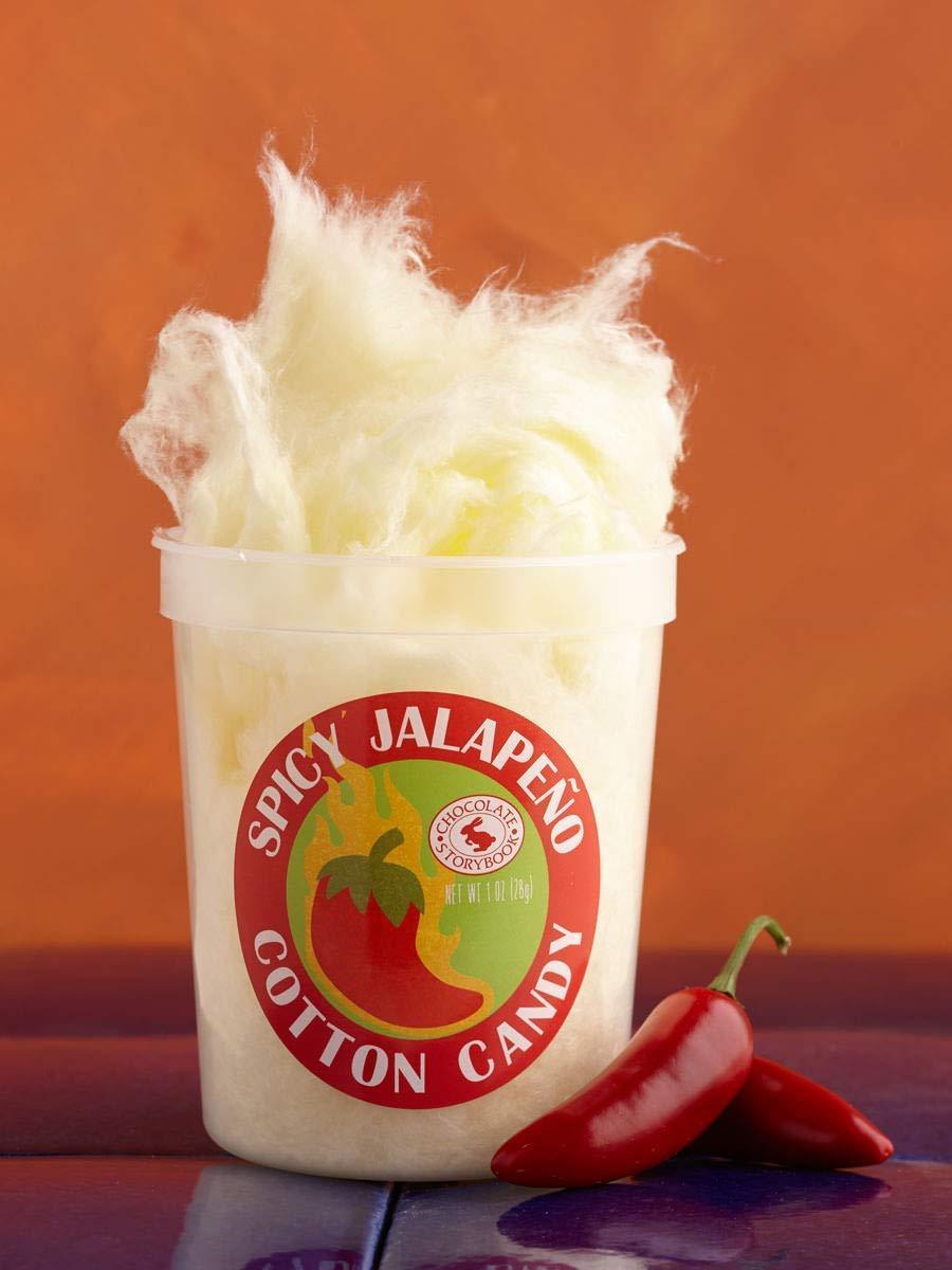 Spicy Jalapeno Cotton Candy - www.Shopthatapp.com