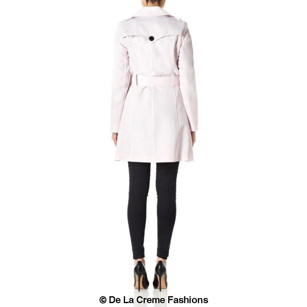 Zweireihiger Militär-Trenchcoat für Frühling/Sommer (9049-SP)