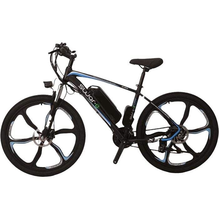Swar-E Bike 2024 - Blue & Black (SB26-350) - www.Shopthatapp.com