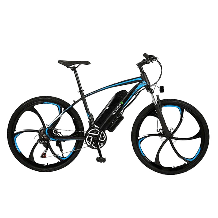 Swar-E Bike 2024 - Blue & Black (SB26-350) - www.Shopthatapp.com