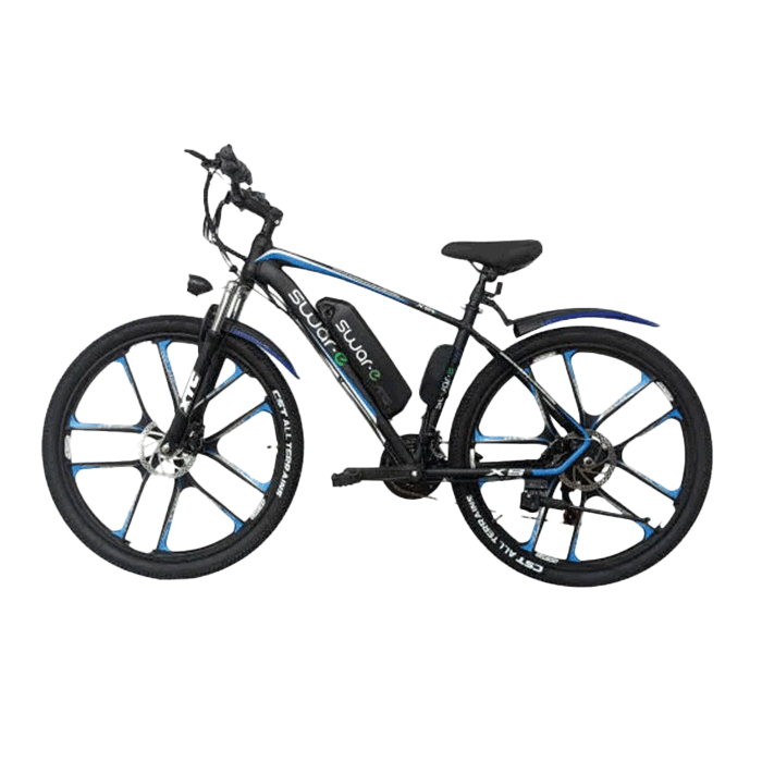 Swar-E Bike 2024 - Blue & Black (SB27-350) - www.Shopthatapp.com