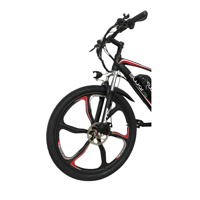 Swar-E Bike 2024 - Red & Black (SB26-350) - www.Shopthatapp.com