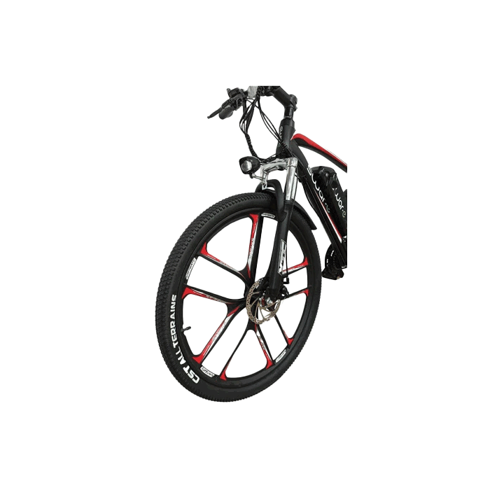 Swar-E Bike 2024 - Red & Black (SB27-350) - www.Shopthatapp.com