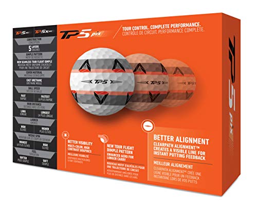 TaylorMade TP5 Pix 2.0 Golf Balls - www.Shopthatapp.com