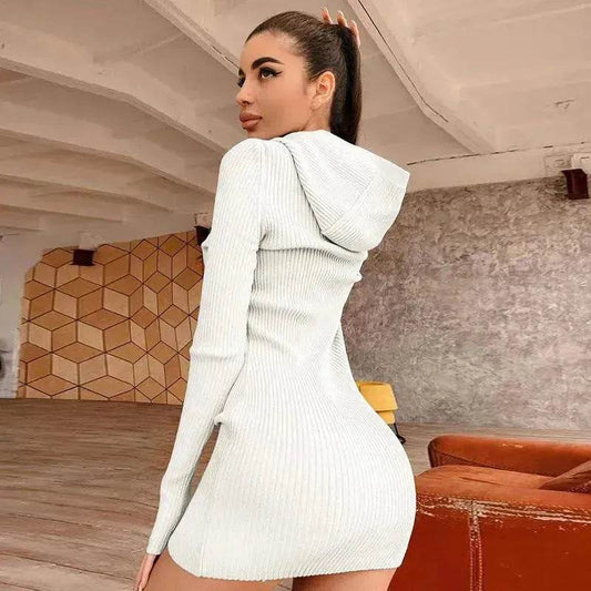 Temperament Commuter Knitted Solid Color Cotton Hood - www.Shopthatapp.com