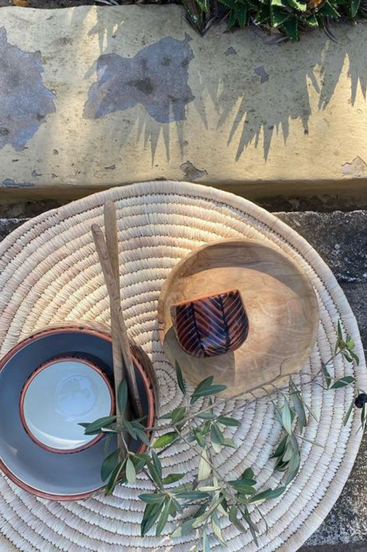 Terracotta Ceramic Serving Bowl Set of 3 - www.Shopthatapp.com