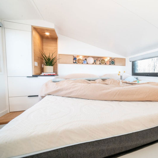The HIBER6 Natur-foam Tiny Homes Mattress - www.Shopthatapp.com