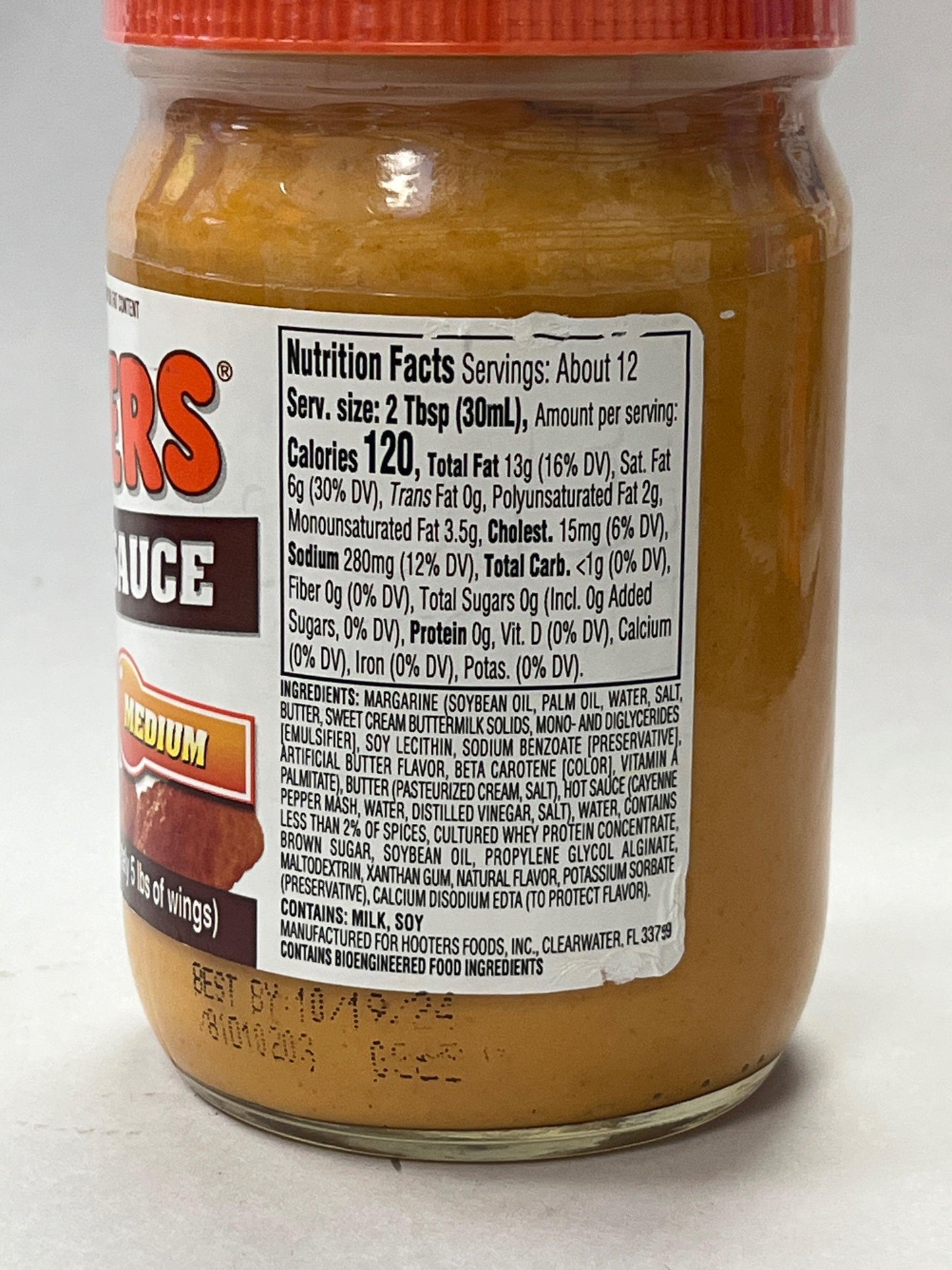 The Original Hooters Wing Sauce Medium 12OZ - www.Shopthatapp.com