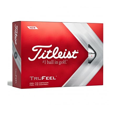 Titleist TruFeel Golf Balls, White - www.Shopthatapp.com